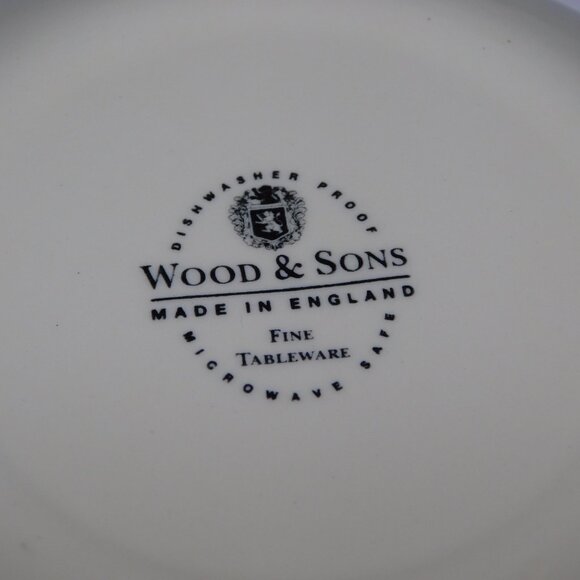 Set 2 Wood & Sons The Kitchen Garden Green Ripe For Picking Fruit Bowls 6.5" - Picture 3 of 4